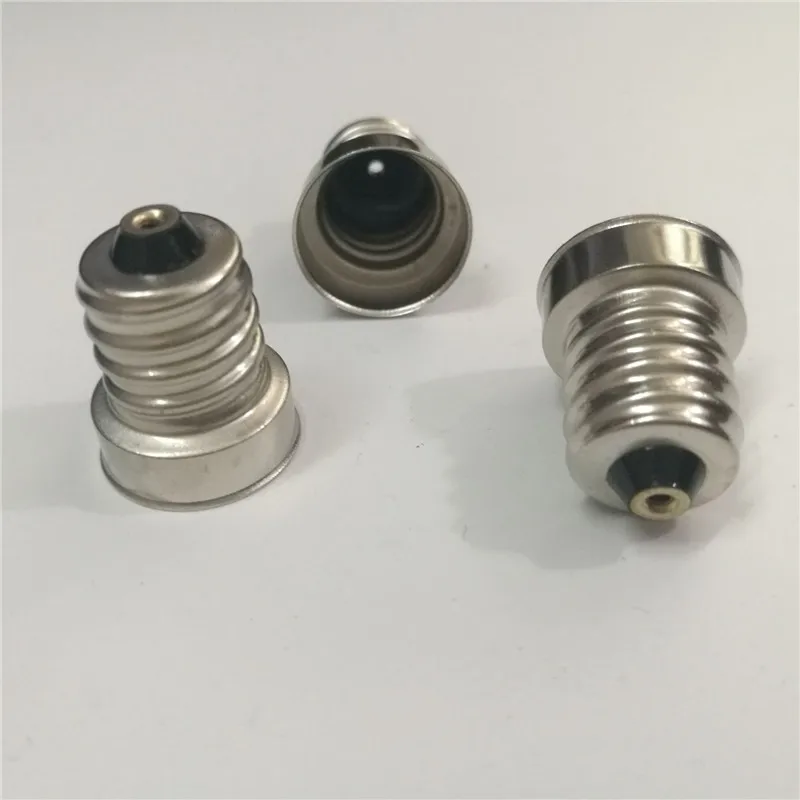 E12 Lamp Screw Base Socket E12 iron Lampholders LED accessories for