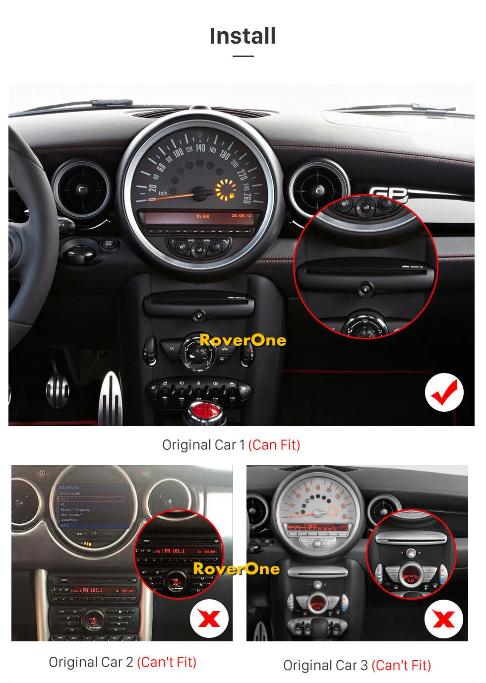 Perfect RoverOne Android 7.1 Car Multimedia Player For Mini Cooper 2006 - 2013 Autoradio Radio Stereo GPS Navigation Sat Navi Bluetooth 0