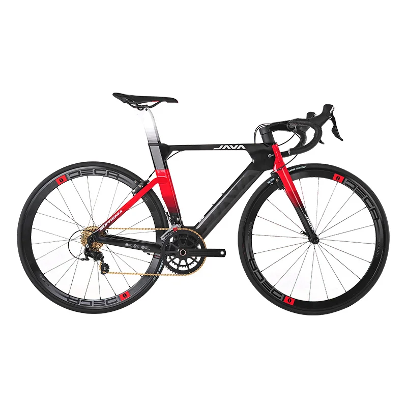 

java bicycle suprema Carbon Aero Road Bike - Made with Japanese 700-Series Lightweight Carbon Fiber with Shiman o 105/R7000