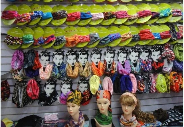 mens designer scarf Super soft wild solid color Variety multi-function seamless magic scarf Headband Veil Multi Head Scarves Bandanas Fans mens white scarf