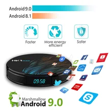 HK1 Max телеприставка Android 9,0 tv box RK3328 Google Play Netflix 2 Гб 16 Гб 2,4 г wifi телеприставка медиаплеер Android box 9,0 tv