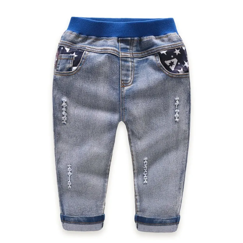 Kids Jeans Boys Girls Full Length Jeans Panty Panties Sring Autumn Cotton Fashion Casual Style Convenient Elastic Waist 1