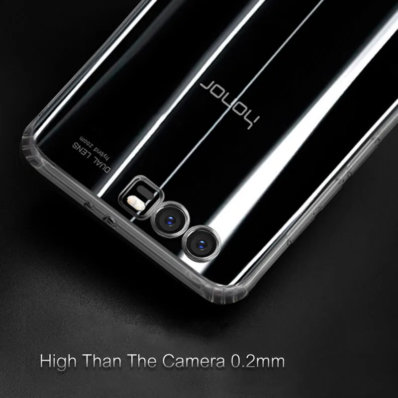 Soft Silicone Ultra-Thin Phone Case for Huawei Honor 9 5.15'' Dustproof Design Back Cover for Huawei Honor V9 5.7'' Cases5