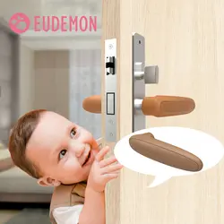 EUDEMON дверная ручка Силиконовая дверная ручка Защитная крышка защита для детей Защита для детей Продукты защиты от столкновений