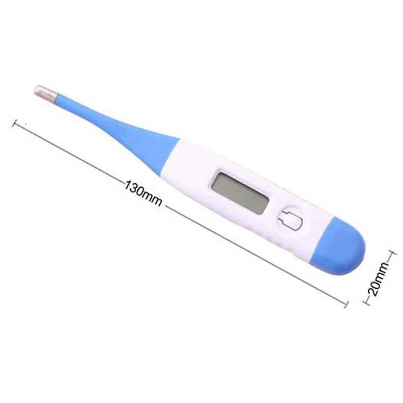 Цифровой ЖК-термометр для здоровья, тела, мини, Мягкая головка, электронный термометр для дома, детей, взрослых, детей, ЖК-цифровой термометр