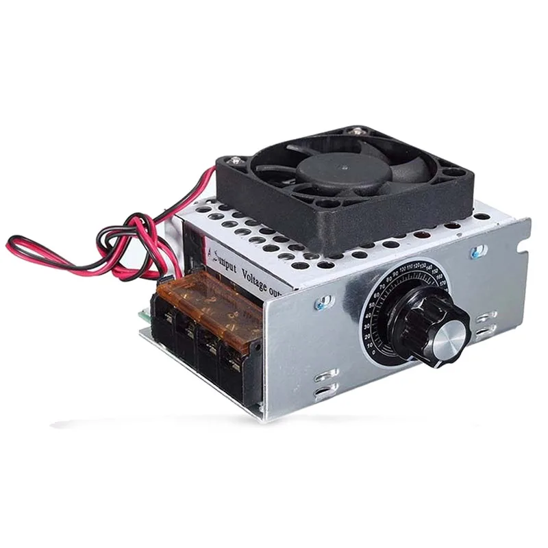 

4000W AC 220V Voltage Regulator Motor Speed Controller Fan Thermostat Dimmer