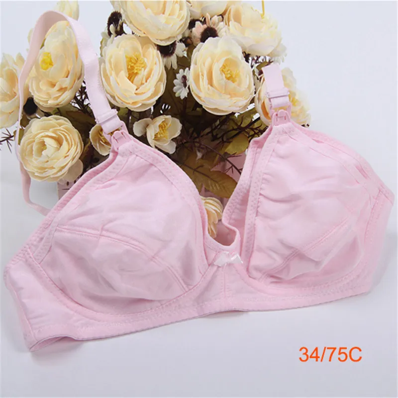Buy Women Breastfeeding MaternitH Bra Pregnant Feeding Nursing Bra Cup C hot H6