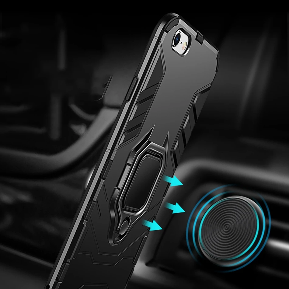 KISSCASE Armor Phone Case For Xiaomi Redmi 6 6pro Note 5 4X 5 plus Combo Case 3