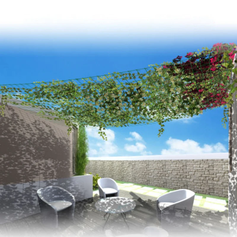 

Garden Climbing Net Green net Trellis Netting Support Climbing Bean Plant Grow Fence Nylon Durable new fashion