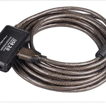 1 шт. USB2.0 4 порта концентратор с 5 м/10 м/15 м/20 м усилитель кабельного сигнала для ноутбука ультрабук для Windows XP