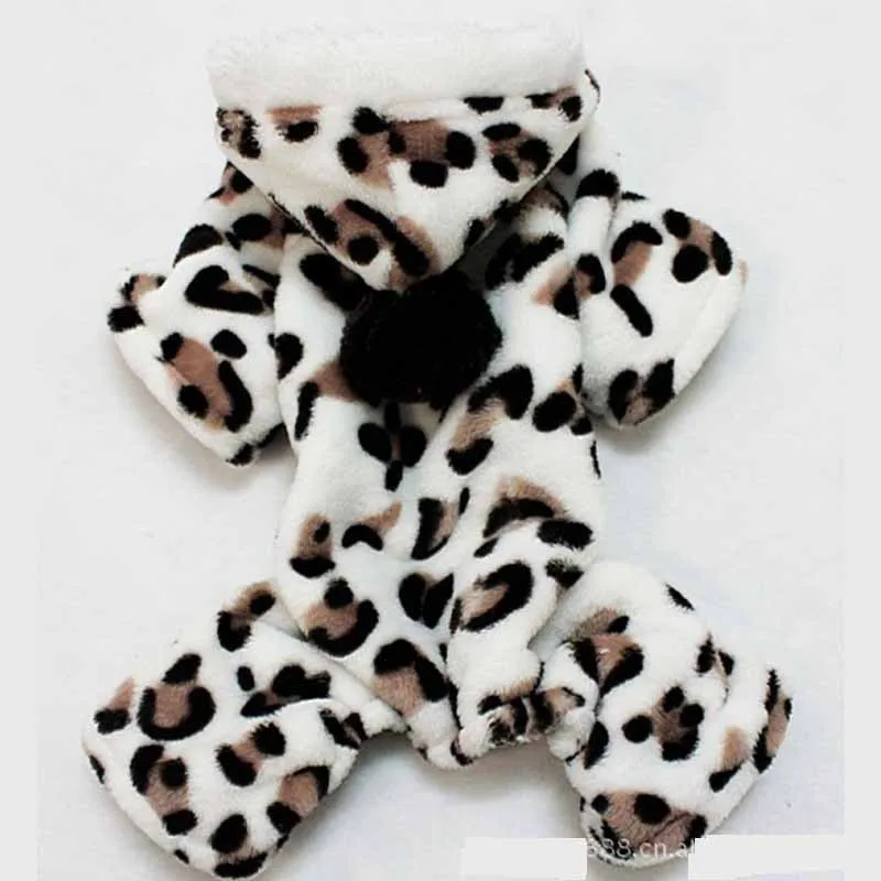 Fleece Dog Pajamas Small Dogs Pets Jumpsuits Rompers Winter Pet Clothes Chihuahua Yorkshire Clothing Wholesale Super Soft and Comfort2