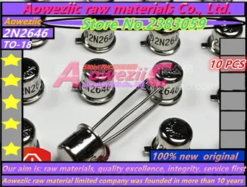 

Aoweziic 2017+ 100% new original 2N2646 TO-18 Transistor Bipolar Iron Cap Diode