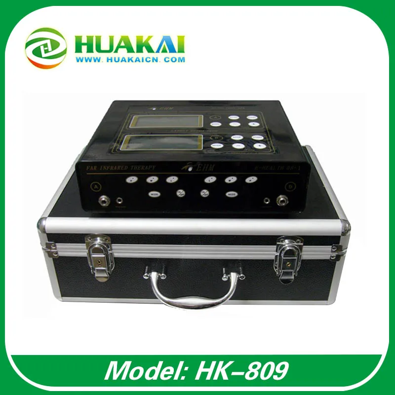 

Free shipping Professional Dual LCD Ionic Cell Detox Foot Cleanse Bath Spa Machine + Case