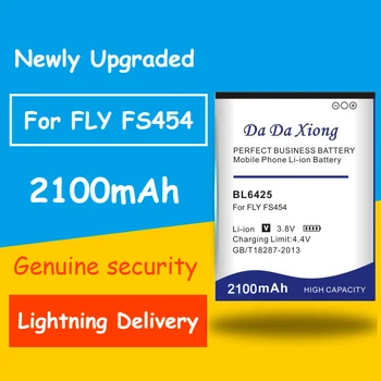 

Hot Selling 2100mAh BL6425 BL 6425 Li-ion Phone Battery for FLY FS454 Nimbus 8 phone Accumulator battery