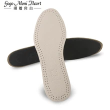 Обувь из натуральной кожи, стельки, дышащая обувь для дезодорирования пота, впитывающая пот Уход за ногами для мужчин и женщин 35-46