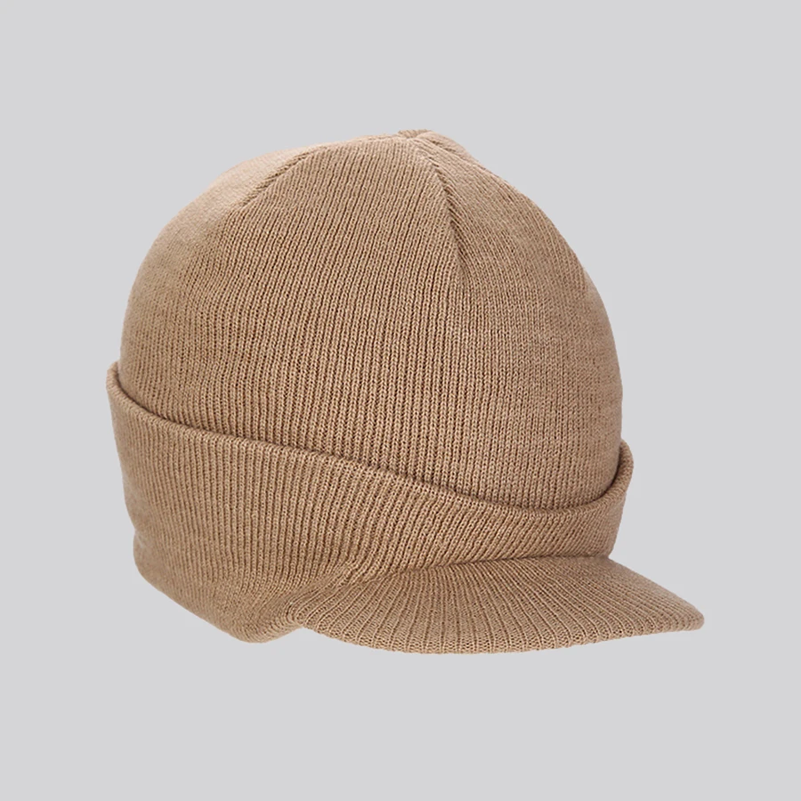 Мужская Вязаная Шапка бини Visors теплая вязаная Балаклава шерстяной вязаный берет