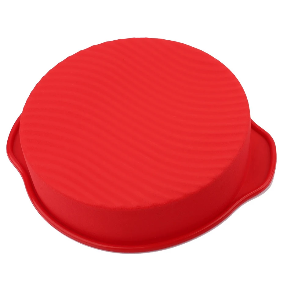 WALFOS 20*6,5 см 160 г большая и красивая круглая форма 3D силиконовая форма для торта жаропрочные Инструменты для выпечки