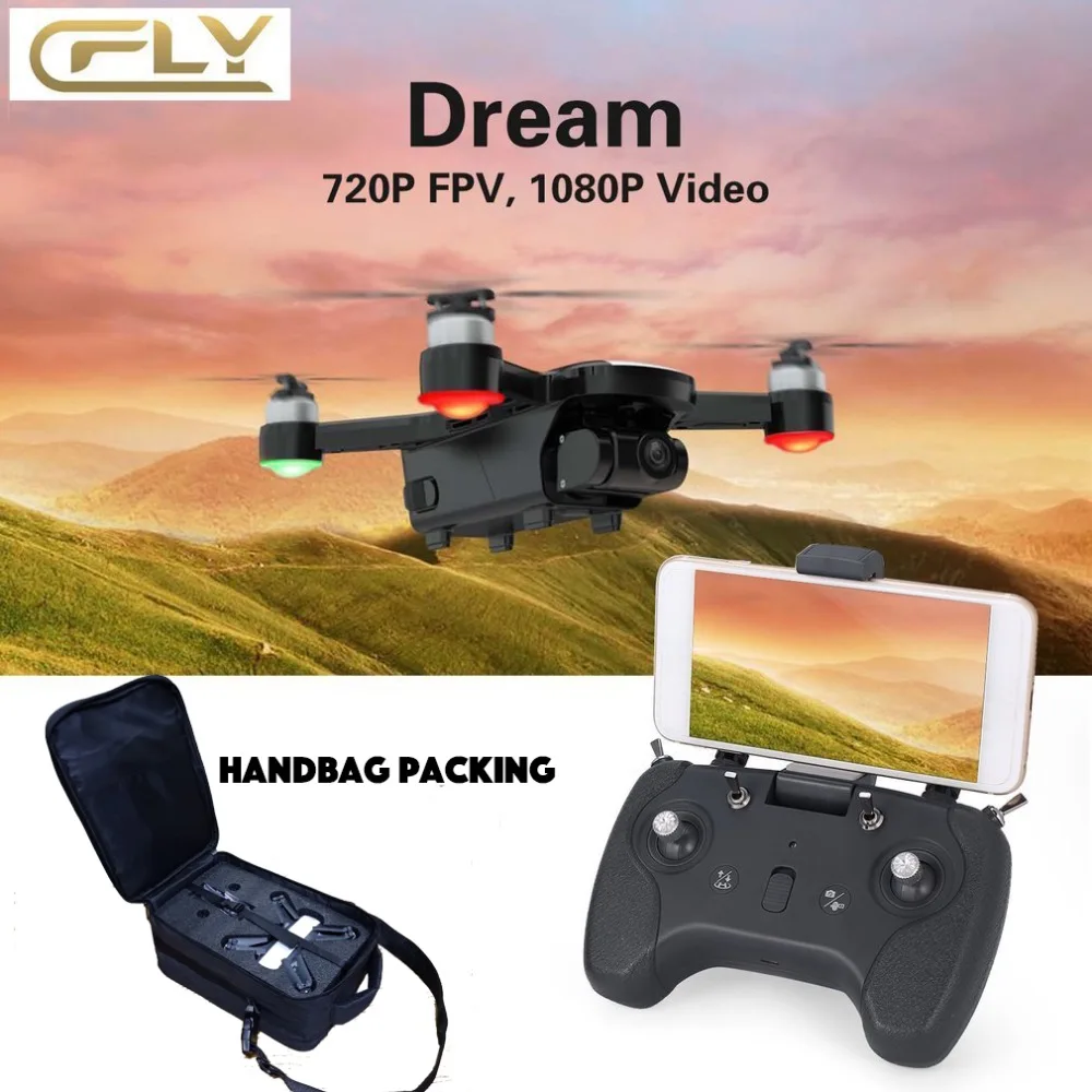 C FLY CFLY Dream GPS Радиоуправляемый Дрон бесщеточный двигатель 5G WIFI FPV 800M 4K ФОТО HD камера