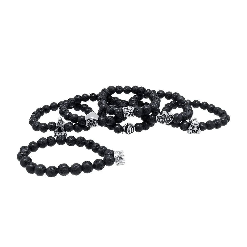 ZP-PS019-1 Lava Diffuser Bracelets