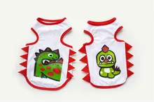 FB23 Dog Summer cool Vest – dinosaur baby &dinosaur mom design Summer dog Clothing Pets Clothes cheaper free shipping