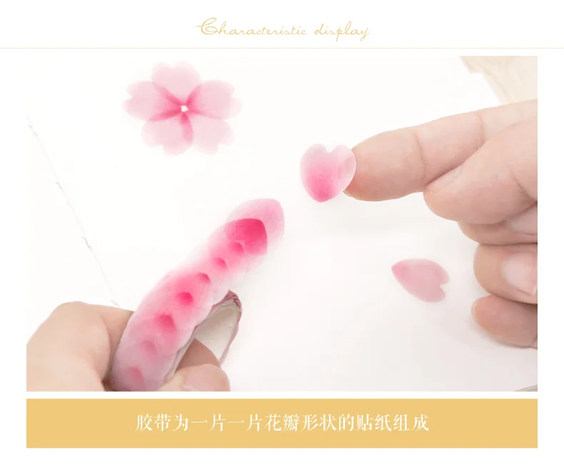 Японская Бумага васи лента цветок наклейки Скрапбукинг рулон бумаги для цветок дневник планировщик наклейки декоративная маскирующая лента