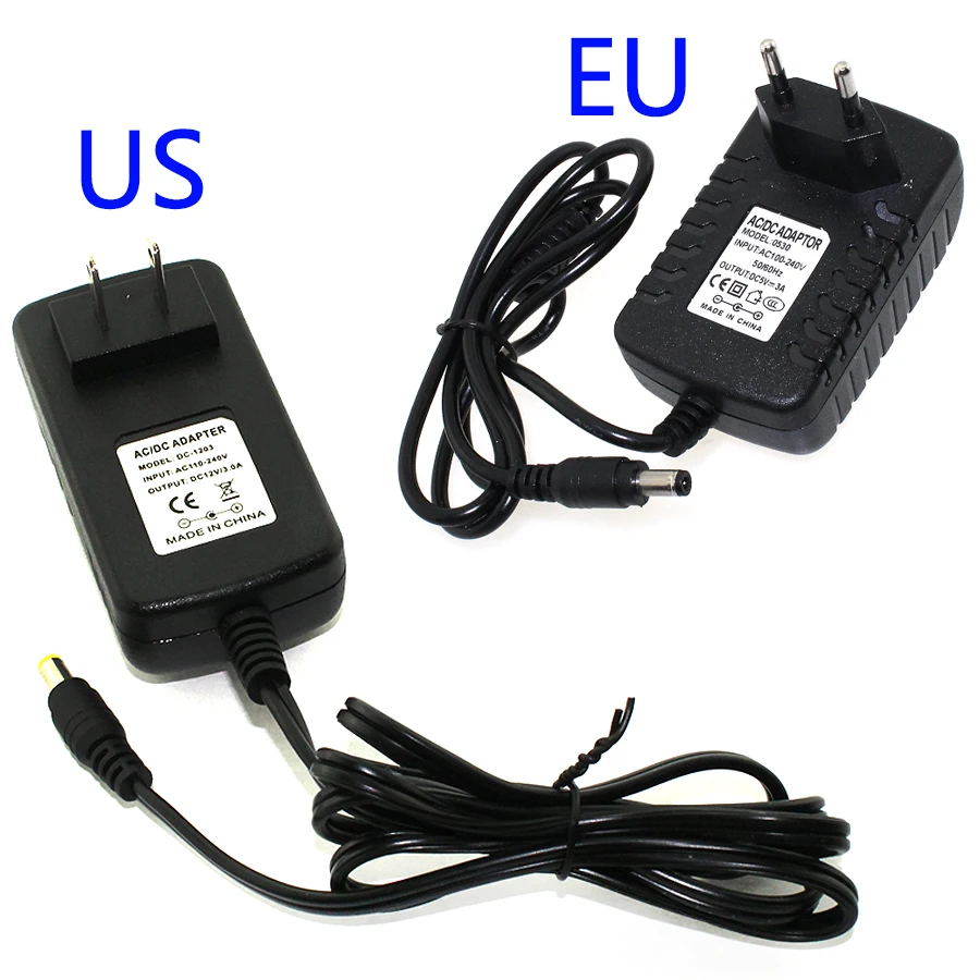 Power Adapter Charger Supply DC 5V 1A 2A 3A Adaptor 220V To 5 V Volt Power Adapter Switching