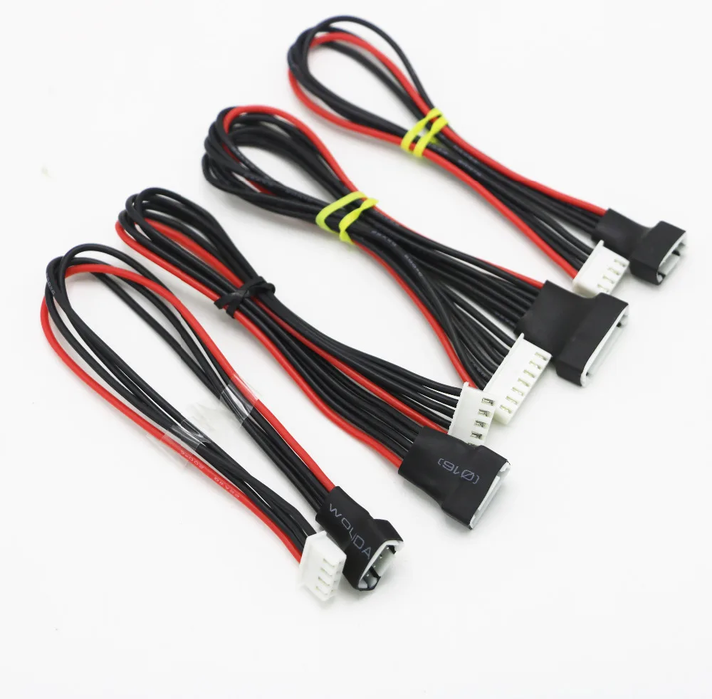 5 шт. JST XH 2 S 3 4S 5S 6 Lipo удлинитель кабель для зарядки свинцовый шнур 20 см 22AWG
