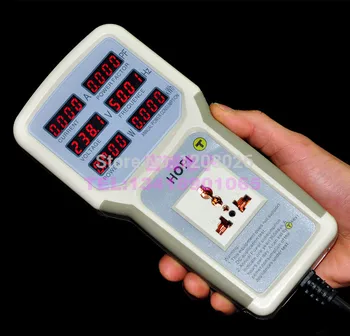 

Handheld power test table electricity meter power factor led test instrument maximum power 4400 w