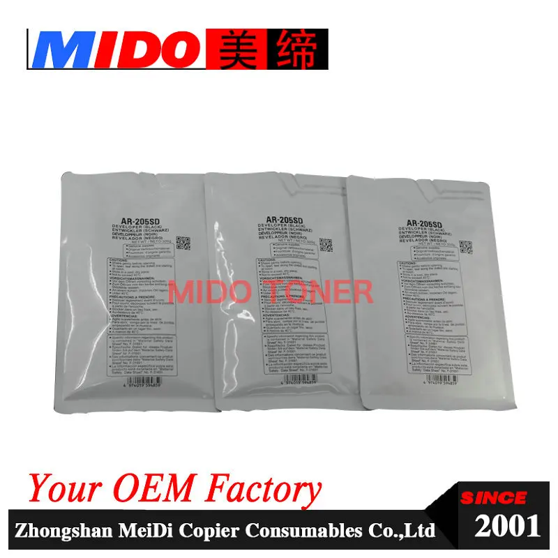 

Similar to original quality AR-205SD developer for AR-205 255 275 236