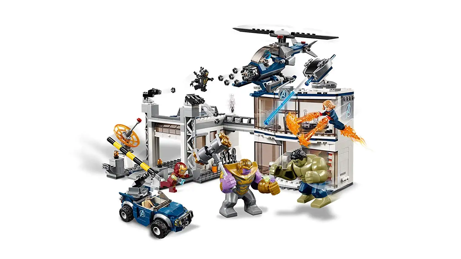 Marvel Avengers Endgame Compound Battle Building Kit Block Toys compatible with Legoings 76131