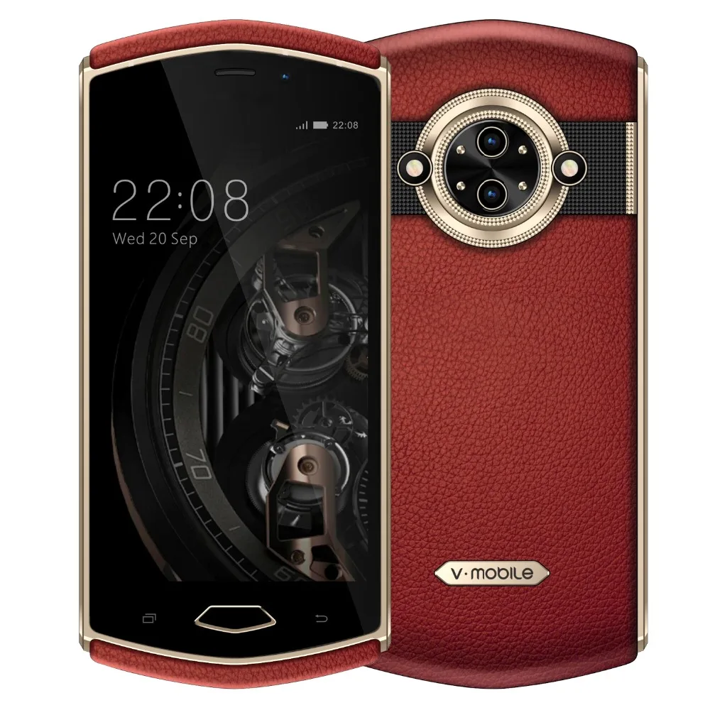 TEENO Vmobile 8848 мобильный телефон Android 7 0 3 Гб + 32 ГБ 5 дюйма HD экран камера 13 МП 3200 мА/ч две