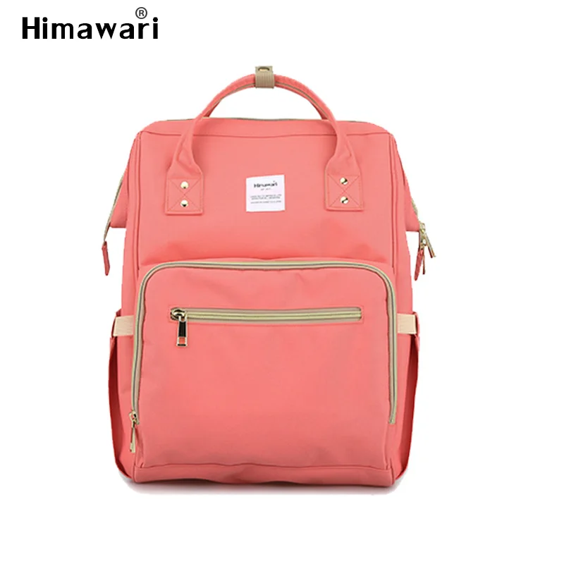 Mochila para mujeres Himawari Mochila de viaje impermeable poliéster moda mamá maternidad bolsa de gran capacidad cuidado del bebé Mochila Mochila para mujeres Himawari Mochila de viaje impermeable poliéster moda mamá maternidad bolsa de gran capacidad cuidado del bebé Mochila