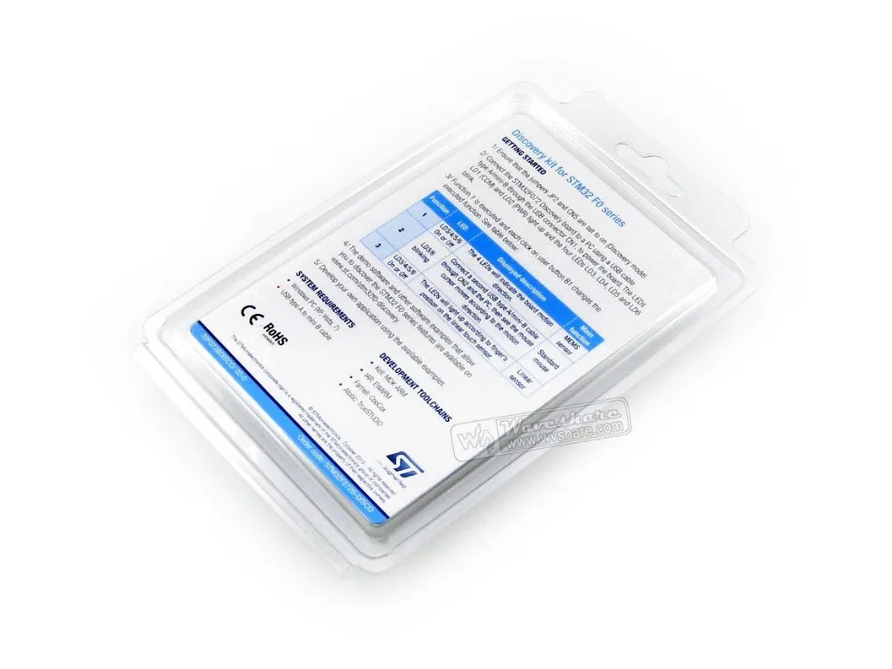 ST оригинальный MB 1076 C 01 STM32 F0 обнаружения доска STM32F072B DISCO для STM32F0 серия паяный