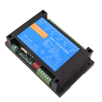 

Isolated 8 Channels PT100 24-bit Input Thermocouple Temperature Acquisition Module Modbus, RS232 RS485 USB Ethernet Wifi GPRS