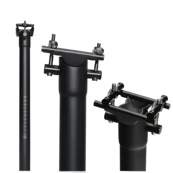 

Super Light Matte Full UD Carbon Fiber Bicycle Seatpost Cycling Seat Tube Road Mountain Bike Seat Post With Titanium Screws