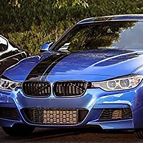 Авто гоночное ралли двойной полосы капот боковой крыша хвост WRC наклейки