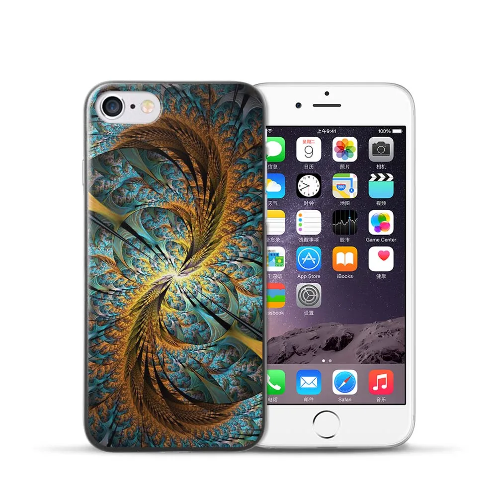 Модный чехол для iPhone 5 5S SE телефона с изображением ночной звезды 7 6 6s 8 Plus X Xr Xs Max из