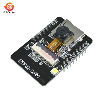 

Dual-core ESP32S ESP32-CAM WiFi Bluetooth Development Board Wi-Fi ESP32-S I2C SPI Serial Wireless Module + OV2640 Camera module