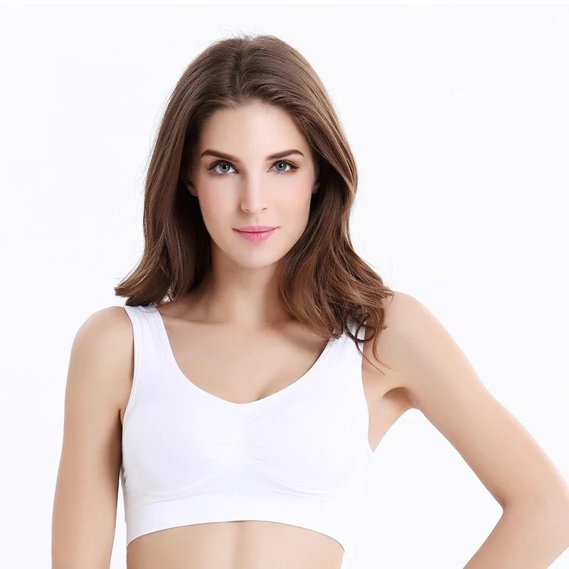 Push up Bra Plus Size Bras Women Bra Top Padded Wireless Brassiere Top 19ing