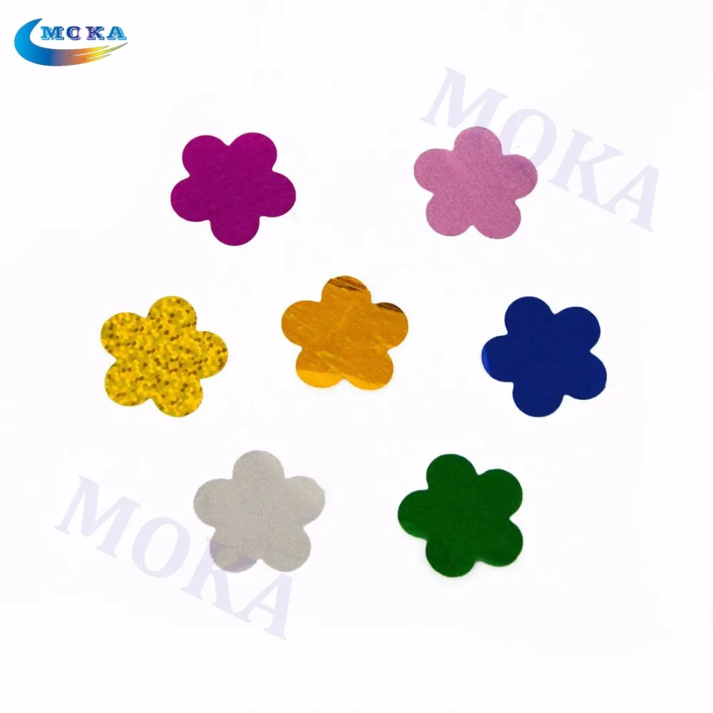 

Colorful confetti petal polychrome romantic flower paper for Confetti machine in Wedding and special stage effect , 2kg/bag