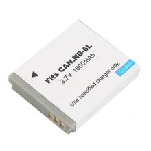 2PCS NEW 3 7V 1600MAH Replacement Li Ion Battery for CANON NB 6L Camera