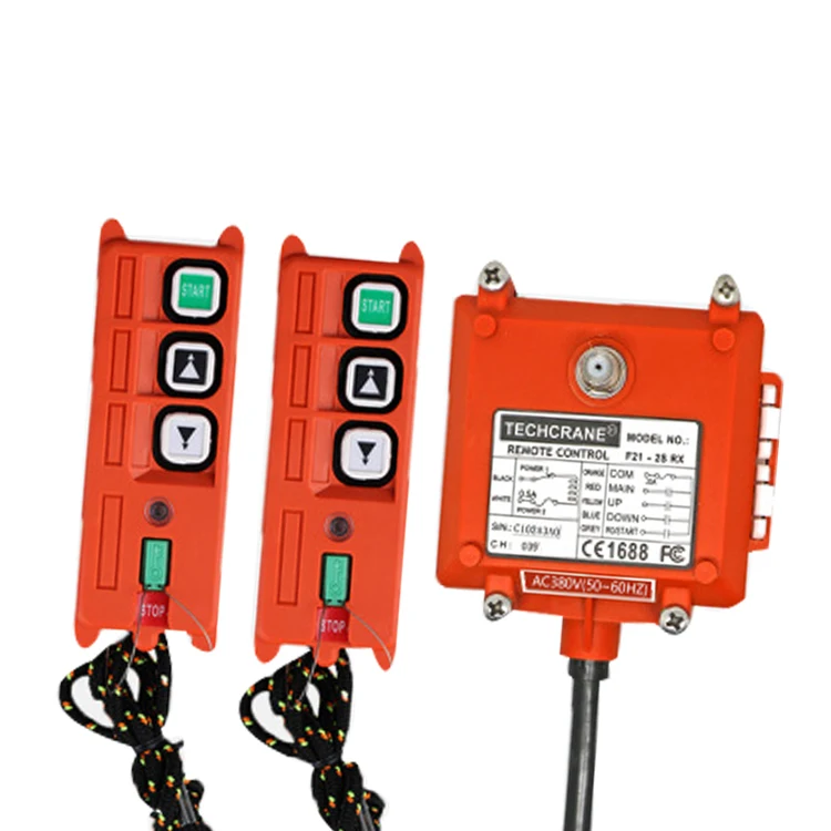 

F21-2Sfor hoist crane 2 transmitter and 1 receiver industrial wireless redio remote control switch switches
