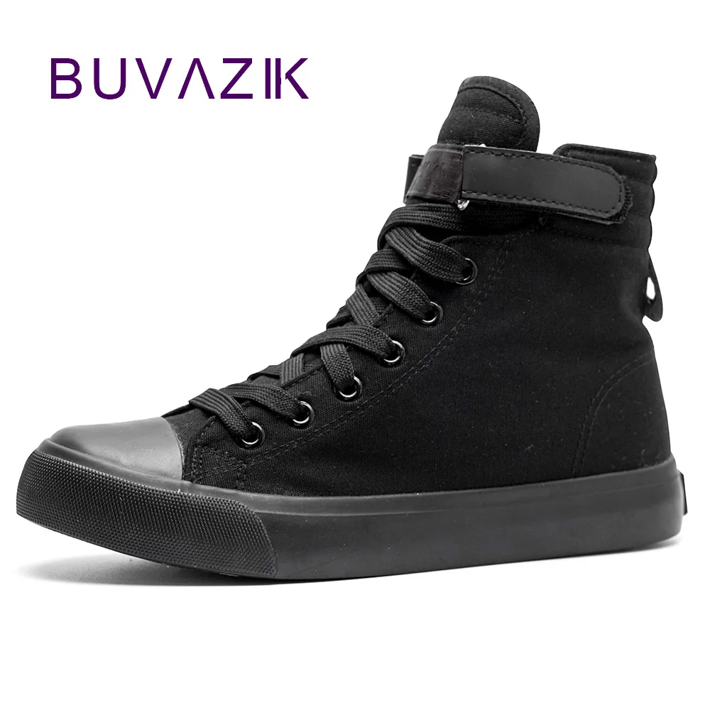 shoe with canvas upper
