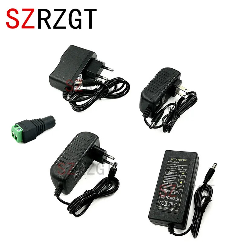 

High Quality Has Power Supply DC12 V 1A 2A 3A 5A 6A 7A 8A 10A Led Transformer For 5050 5730 2835 3014 5050 Has Led Strip Lights