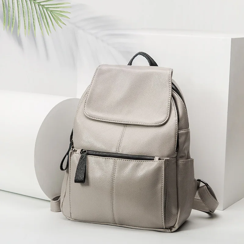 Женский рюкзак Mochila женский из натуральной кожи Sac A Dos дизайнерский маленький