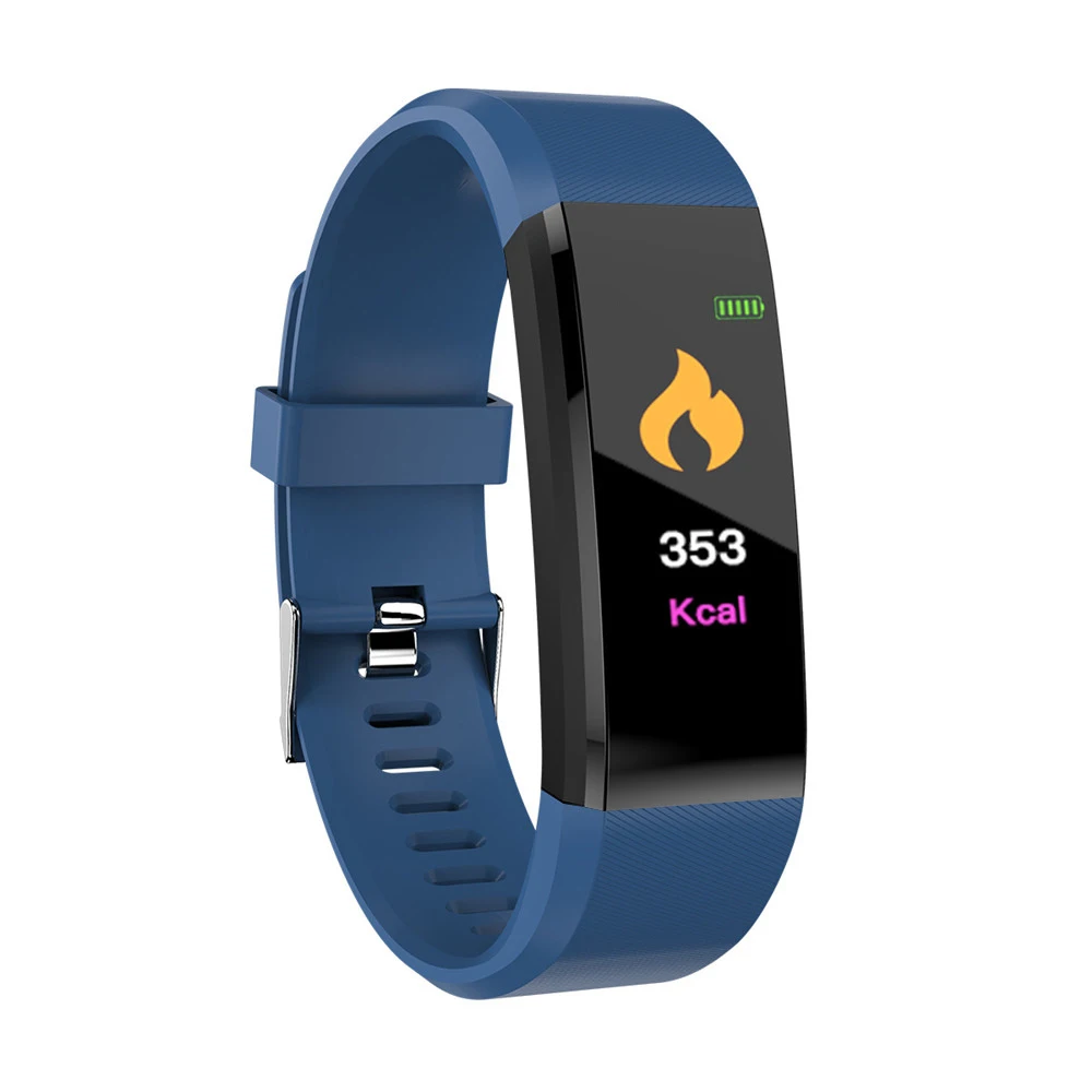 

Smart Watch Sports Fitness Heart Rate Tracker Blood Pressure wristband IP67 Waterproof band Pedometer for IOS Android