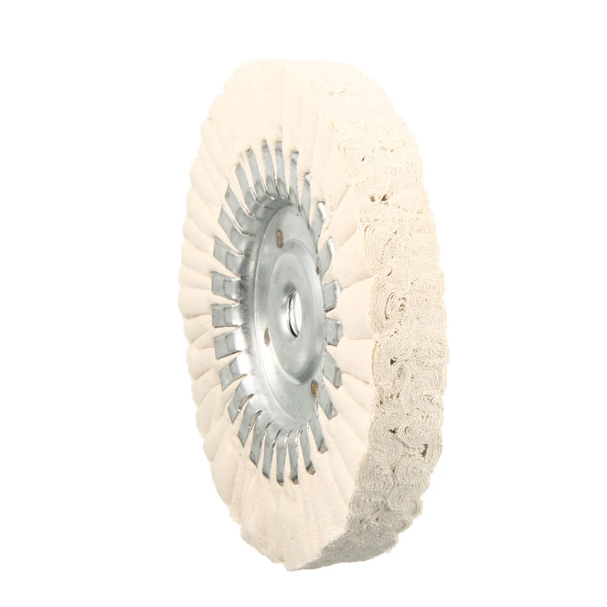 6 Inch Cotton Airway Polishing Buffing Grinding Wheel Arbor Polisher Disc Pad 25mm Thickness Abrasive Polishing Tool