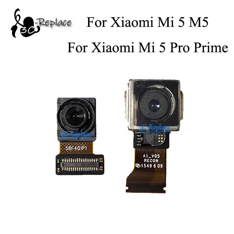 

For Xiaomi Mi 5 M5 Mi5 Pro Prime Back Main Rear Big camera Small Front Camera flex cable Ribbon