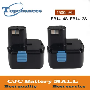 

2PCS High Quality Power Tool Battery For Hitachi 14.4V 1500mAh NI-CD EB1414S EB14B EB1412S 324367 EB14S DS14DL DV14DL CJ14DL
