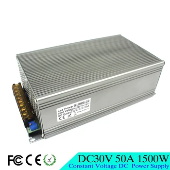 

Hot sale 30V Power Supply Switching 50A 1500W Driver Transformers 110V 220V AC to DC30V PSU For Led Light CNC CCTV Motor Stepper
